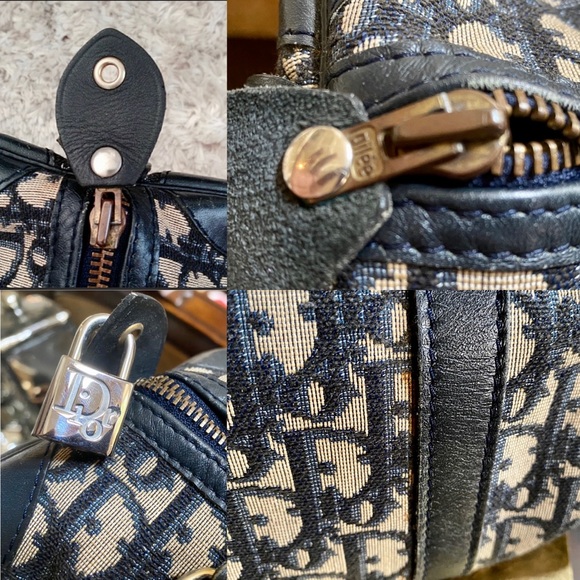 SOLD Authentic Vintage Dior Monogram Boston Bag - Picture 5 of 14